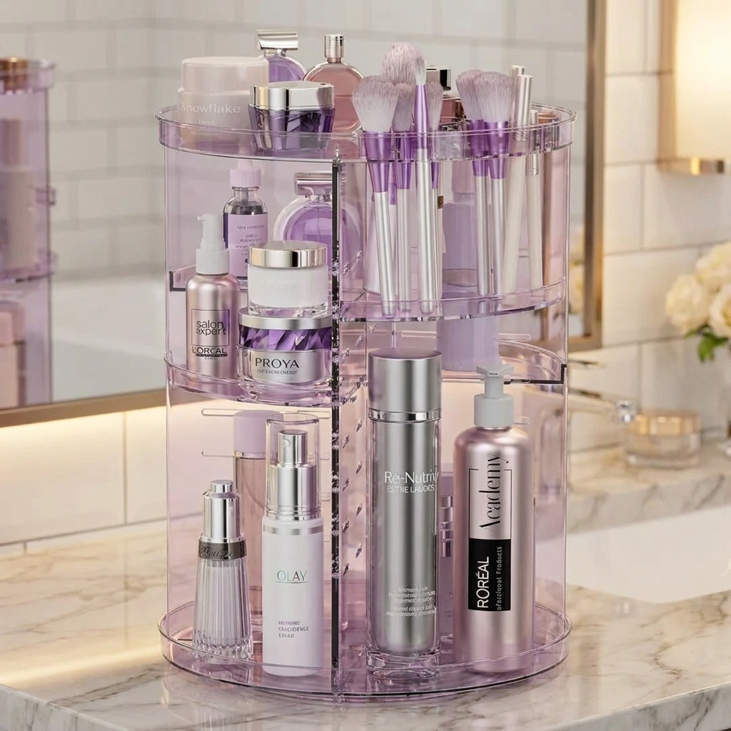 360° Cosmetic Storage Stand