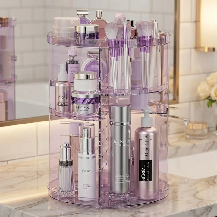 360° Cosmetic Storage Stand