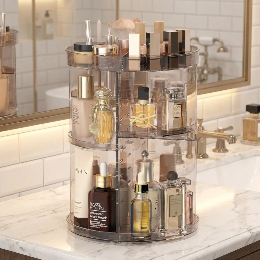 360° Cosmetic Storage Stand