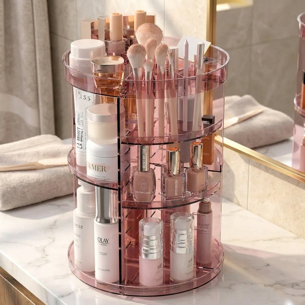 360° Cosmetic Storage Stand