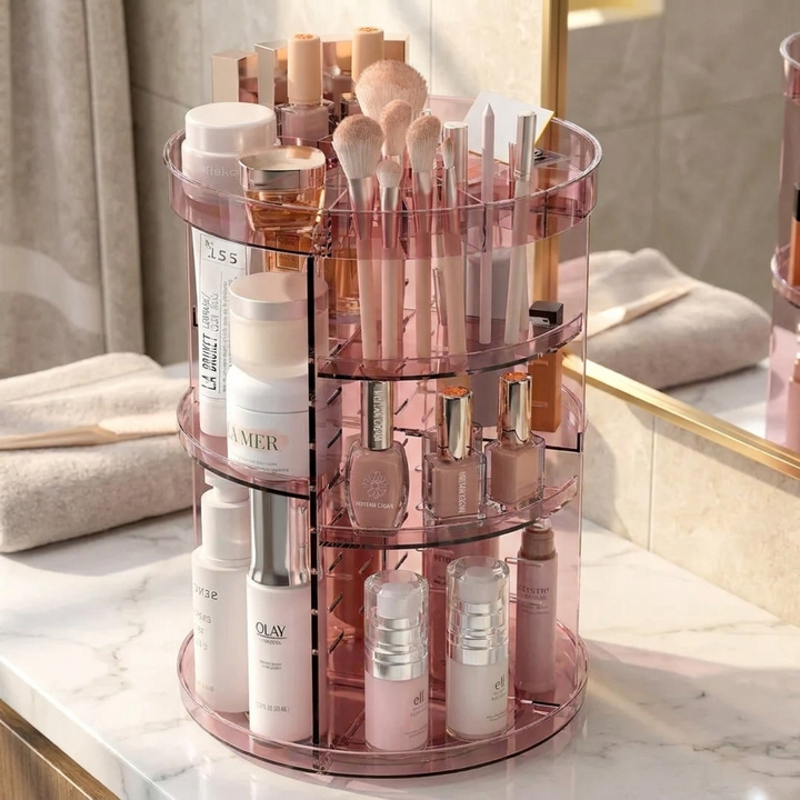 360° Cosmetic Storage Stand