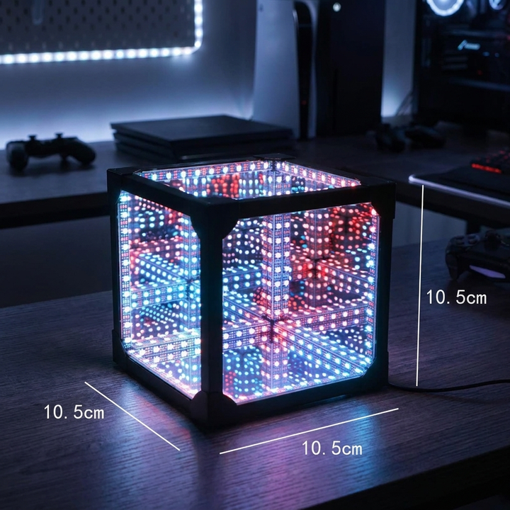 3D Cube RGB LED Light