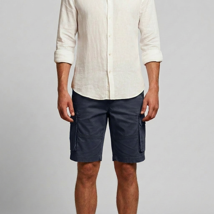 Men's Zip Cargo Shorts