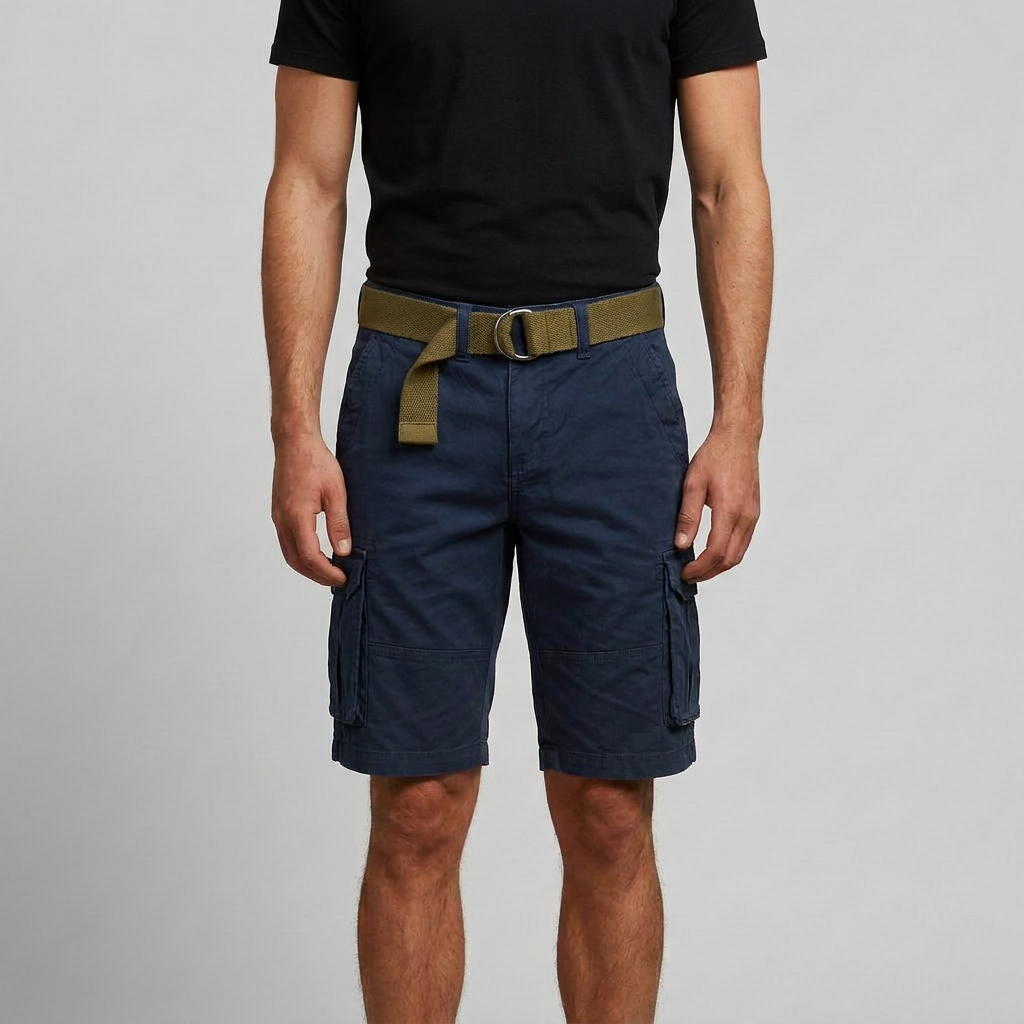 Men's Zip Cargo Shorts
