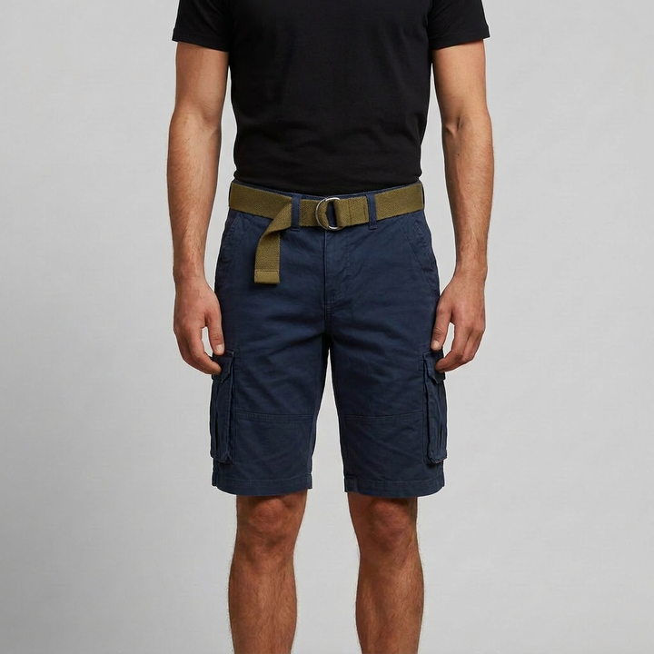 Men's Zip Cargo Shorts
