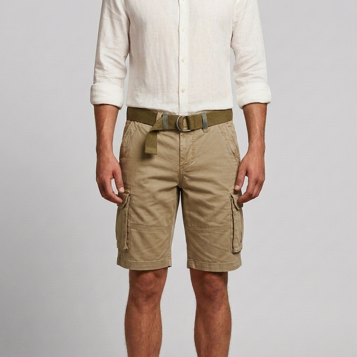 Men's Zip Cargo Shorts