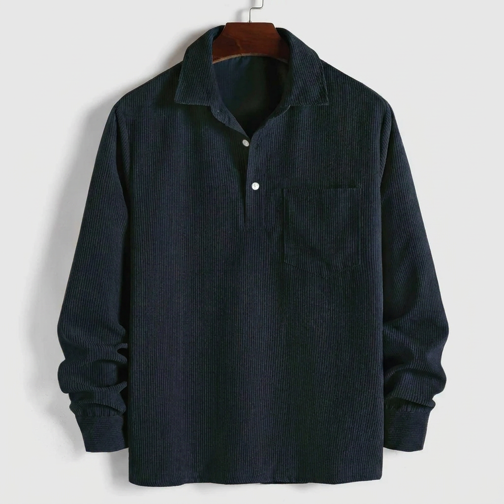Pocketed Camp Shirt – Men
