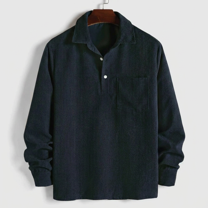 Pocketed Camp Shirt – Men