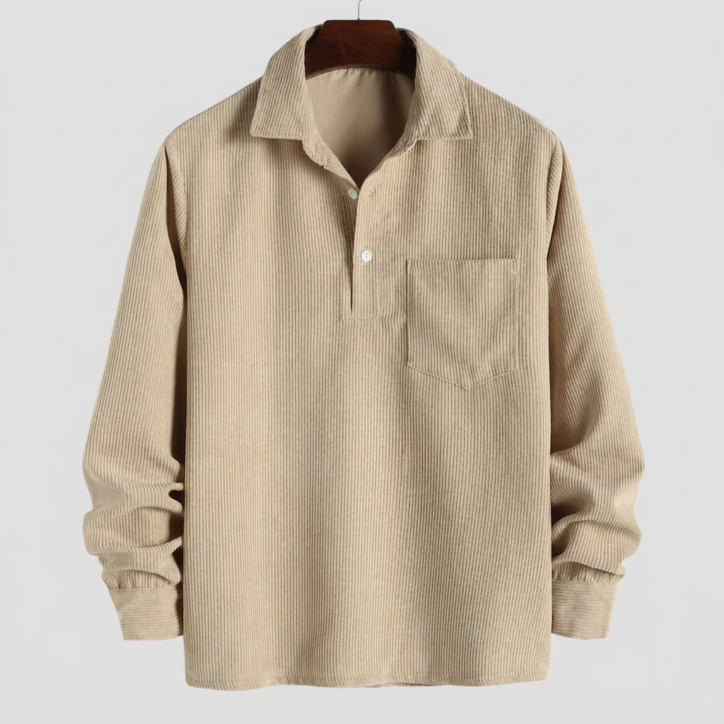 Pocketed Camp Shirt – Men