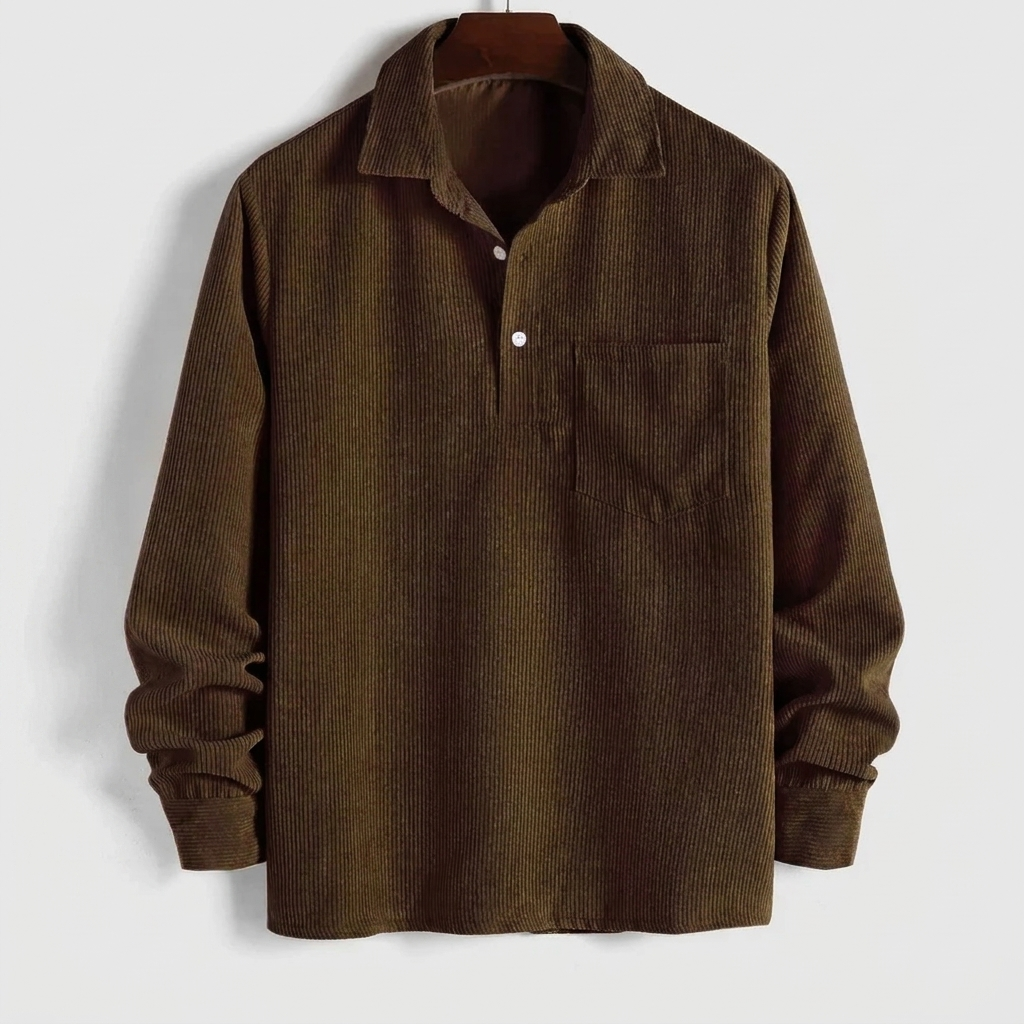 Pocketed Camp Shirt – Men
