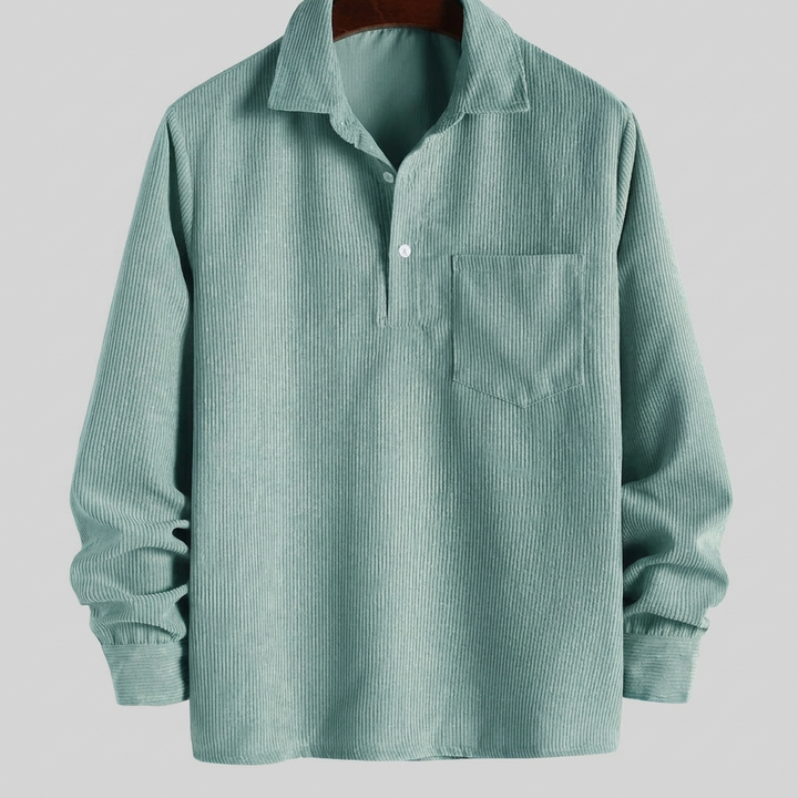 Pocketed Camp Shirt – Men