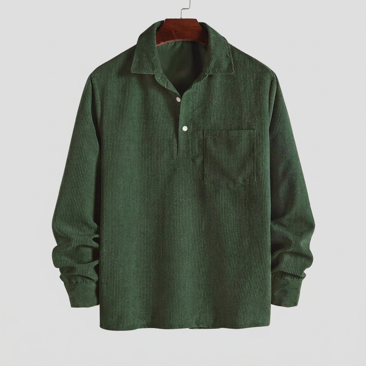 Pocketed Camp Shirt – Men