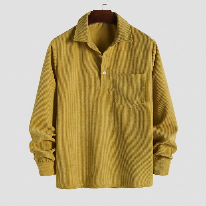 Pocketed Camp Shirt – Men