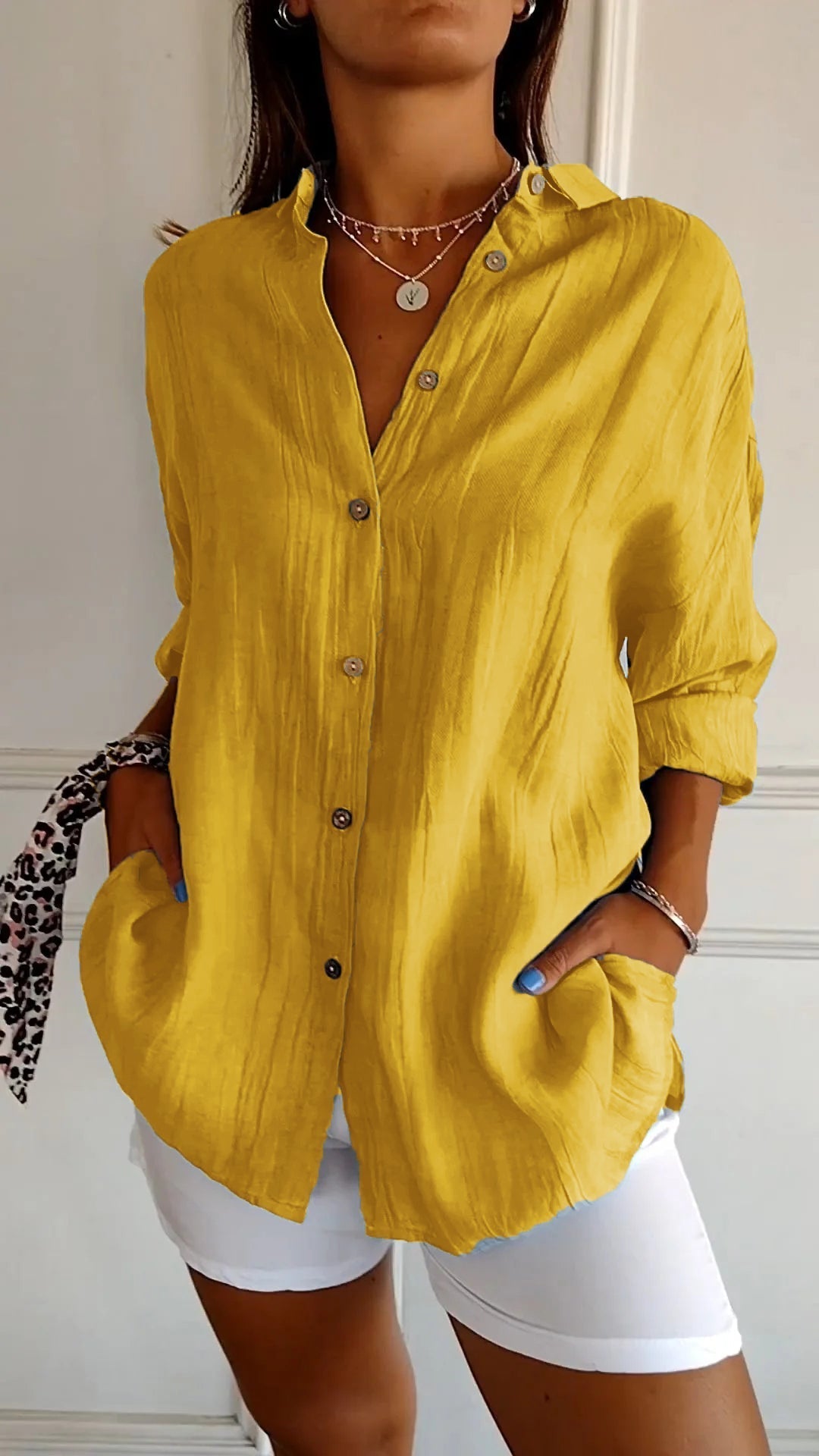 Carina – Button Down Shirt for women